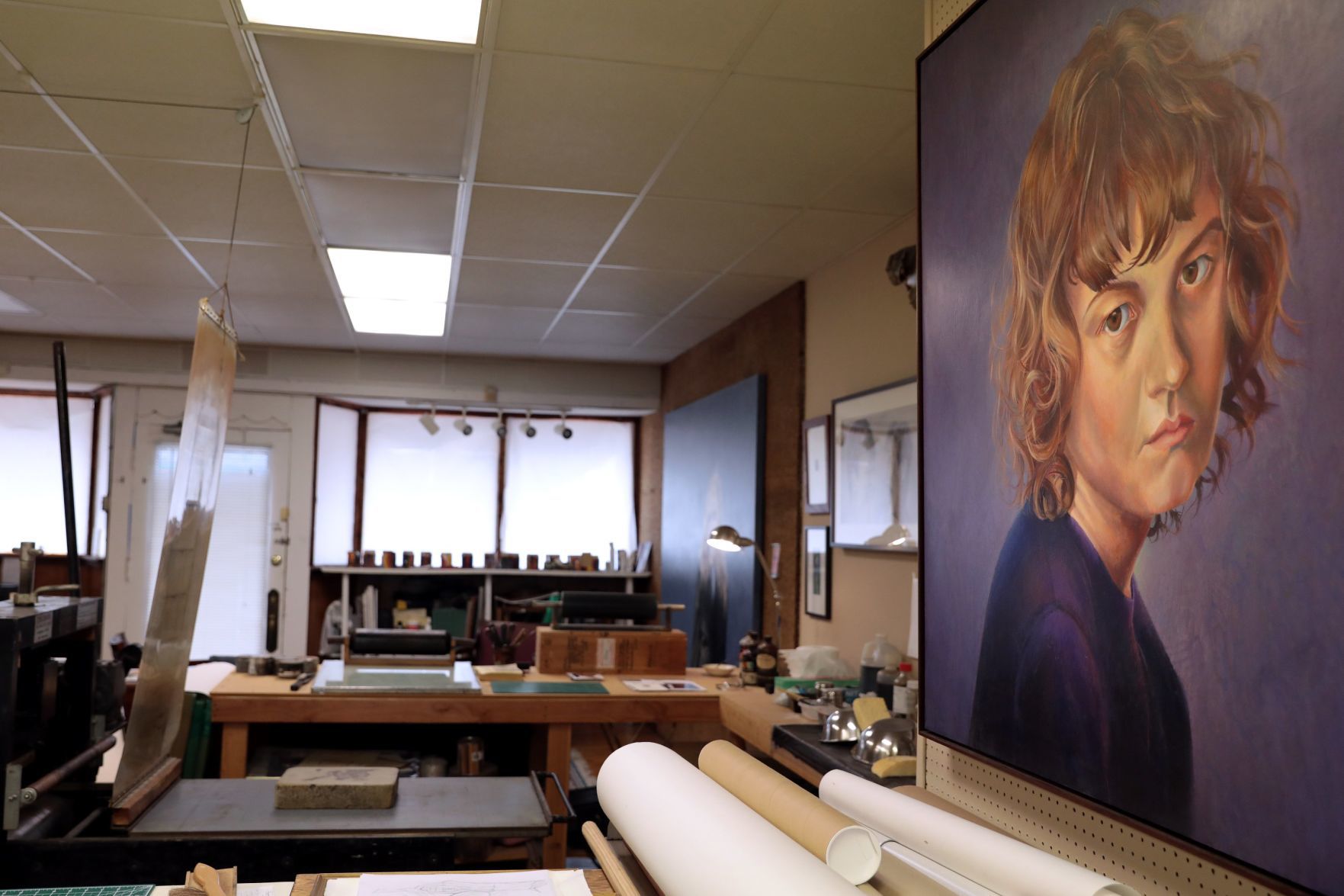 At Home with David and Mary Beth Ottinger in Bevo Mill artist's studio
